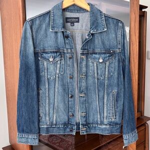 LIKE NEW Lucky Brand Tomboy Trucker denim jacket, medium wash